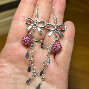 3/$25 Bow Dangle Earrings